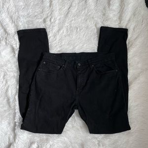 Levi's 511 34x32 Black Denim Jeans